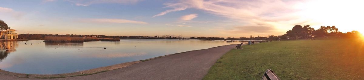 Sun Setting in Poole Park