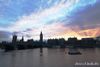 Panoramic vie wof Palace of Westminster from London Eye