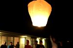 During the celebration of family member birthday we launched Khom Loy lanterns and it resulted in a memorable moment