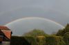 Just managed to capture this double rainbow teatime yesterday (30/4/12). I used canon 100d and have not edited the picture.