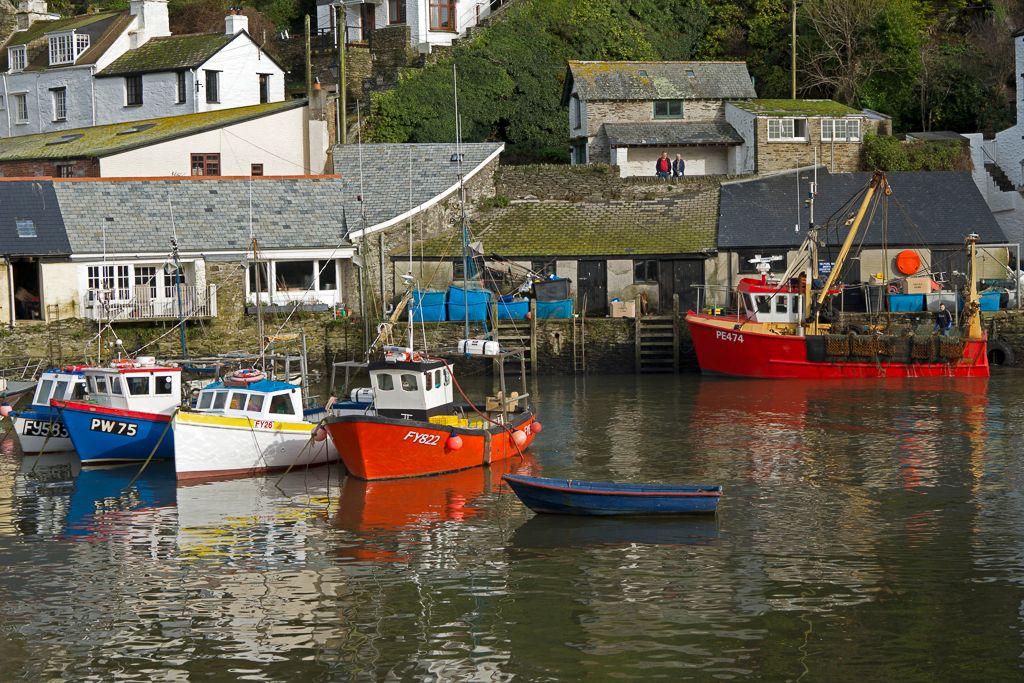 This is Polperro harbour in Cornwall, a very beautiful fishing village.  The local people are friendly and have a warm welcome for all.  The village is a rich canvas for any photographer throughout the year.  For more information please go to the following website.