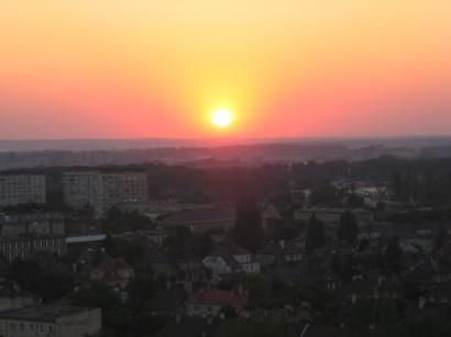 Cos pieknego na Opolskim niebie.
