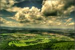Widok z Kopy biskupiej na Nysę. HDR