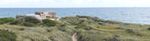 Old WWII German Military bunker looking out across the Kattegat Sea in Skagen, northern Denmark.