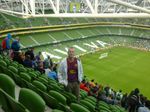 This is a photo of me at The Dublin Supercup at The Aviva Stadium in Dublin, Ireland when Celtic played Airticity X1 and Inter Milan played Manchester City.