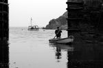 This is Polperro harbour in Cornwall, a very beautiful fishing village.  The local people are friendly and have a warm welcome for all.  The village is a rich canvas for any photographer throughout the year.