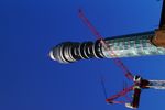 Post Office Tower with crane