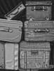 I spotted this abstract at Didcot Railway Center.  Luggage that had been left at railway stations over the last 60 years and not been collected.